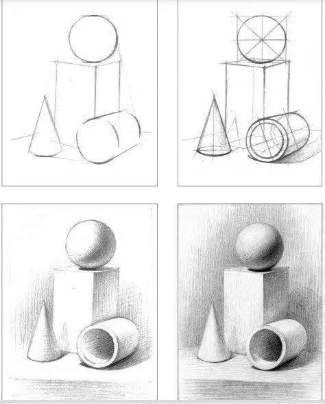 素描线描头像入门教程