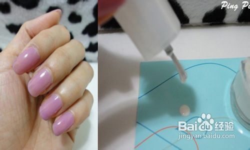 美甲点花入门教程 美甲点花入门教程